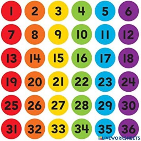 TUTORIAL: Numeros 1-30, LEER Y ESCUCHAR