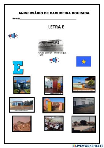 Escolas de Cachoeira Dourada Dourada - Go