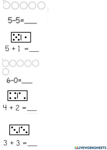 Add and subtract with objects