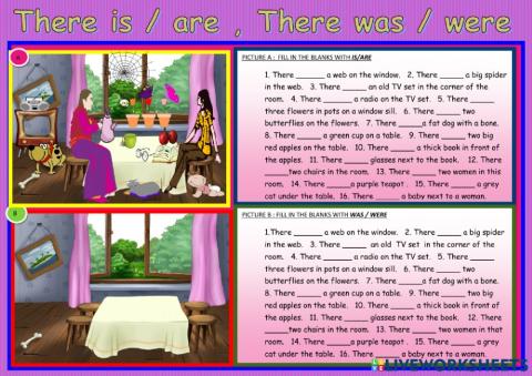 There was-There were