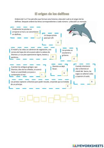 El origen del los delfines