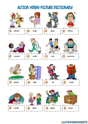 Verbs 1 Listen And Learn