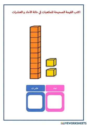 آحاد و عشرات