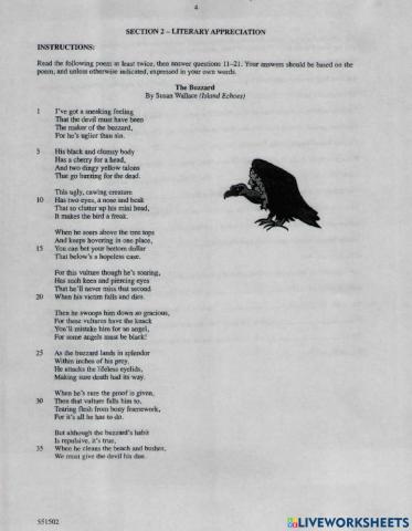 Reading Comprehension