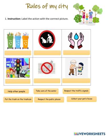 Rules of my city