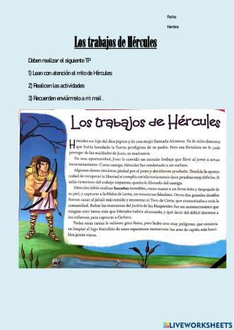 Los trabajos de Hércules