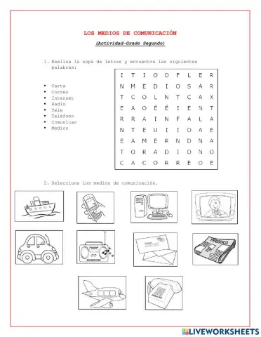Los medios de comunicación
