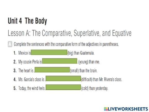 World english 2 unit 4 grammar
