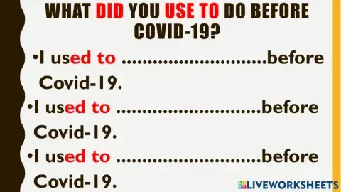 Used to - post grade