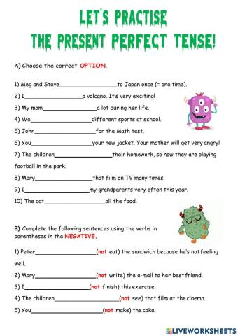 Present Perfect Tense