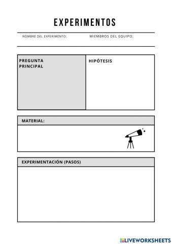 Experimentos