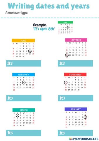 Write and read dates (american)