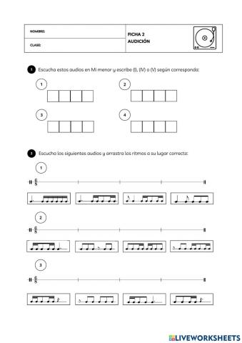 Ficha Audición 2