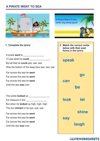 A Pirate Went to Sea