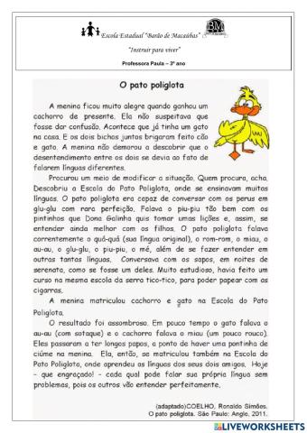 O Pato Poliglota