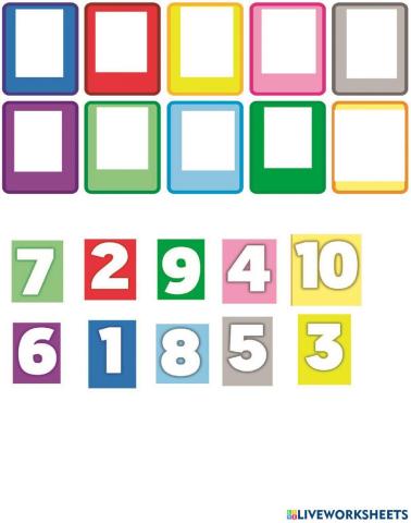 Números del 1 al 10