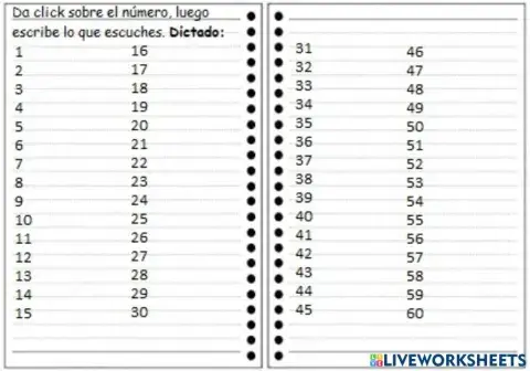 Dictado Concurso de ortografía