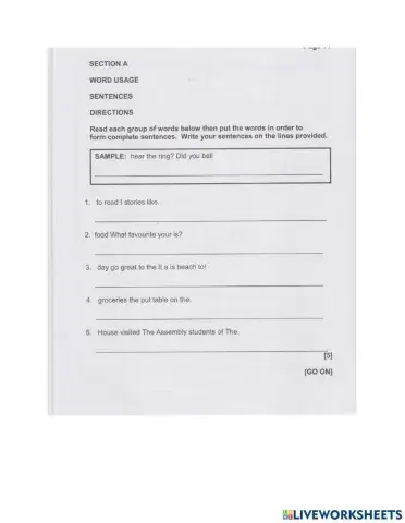 GLAT Language Skills 2014