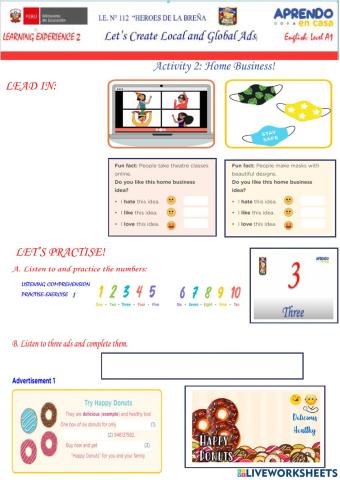 Let-s creative local and global ads