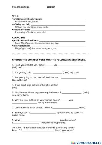 OD4-Week 3-Grammar-Will & Going to