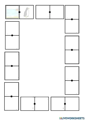 SA Animales. Dominó encadenado del mar