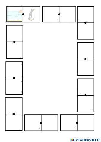 SA Animales. Dominó encadenado del mar