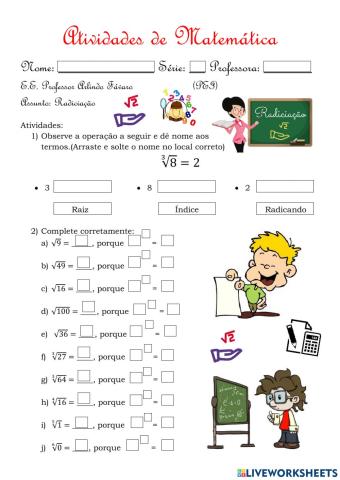 Radiciação - Introdução