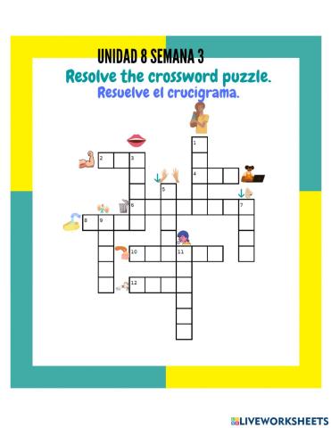 4th-Cambridge-Unit 8-Week 3-May 10th to 14th. 