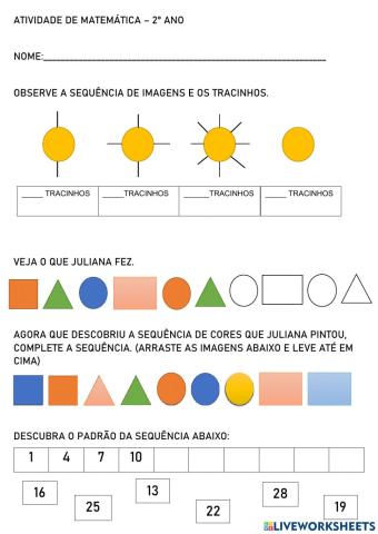 Padrão na sequência