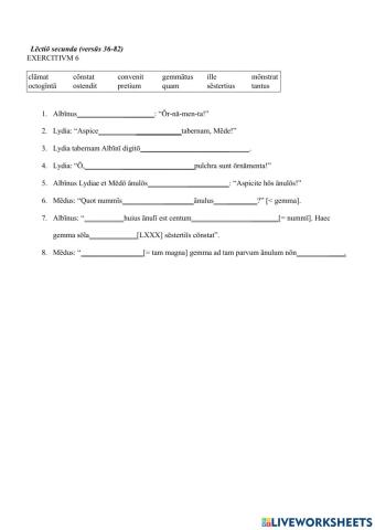 Cap viii lectio secunda