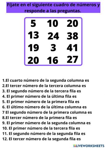 Percepción espacial y lateralidad