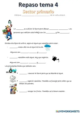 ¿En qué trabajan las personas?