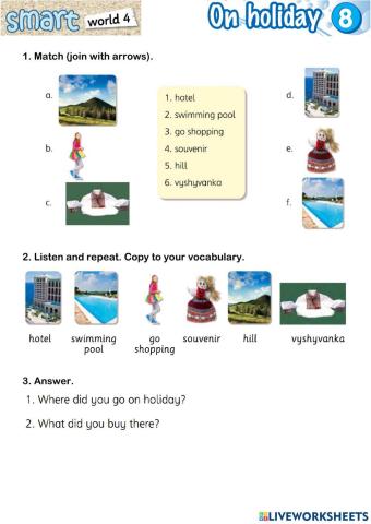 Smart Junior 3. Module 8. Smart world 4. Holidays in Kyiv