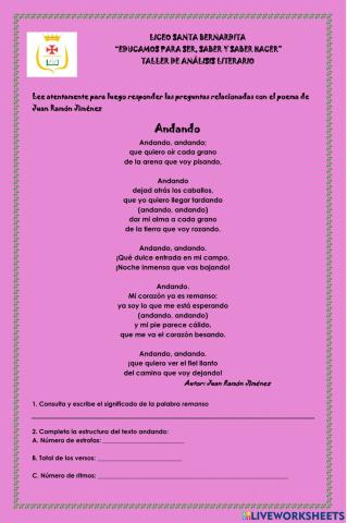 Taller de análisis literario