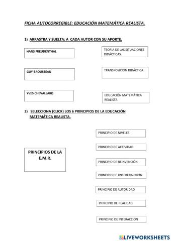 Educación Matemática Realista