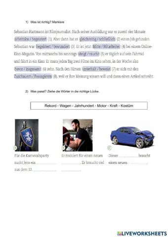 Wortschatztest BF L.40