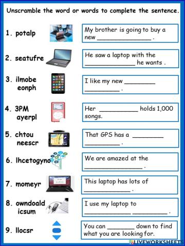 Technology Oral language 2