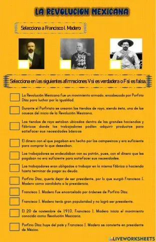 La revolución mexicana