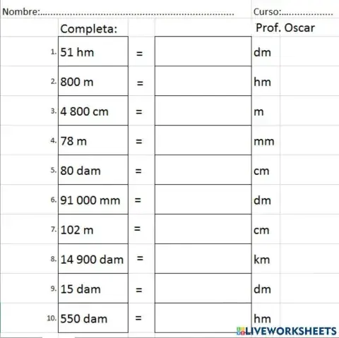 Unidades de longitud