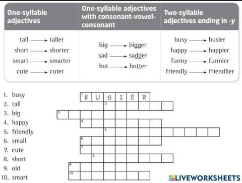 Comparatives