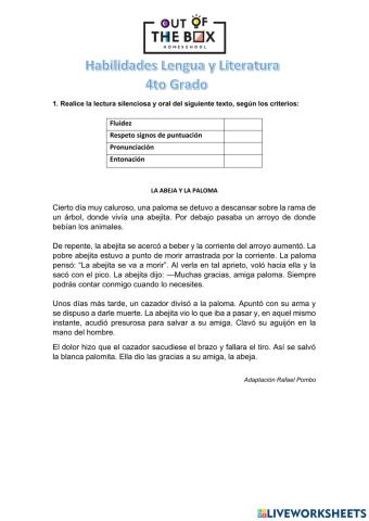 Comprensión lectora