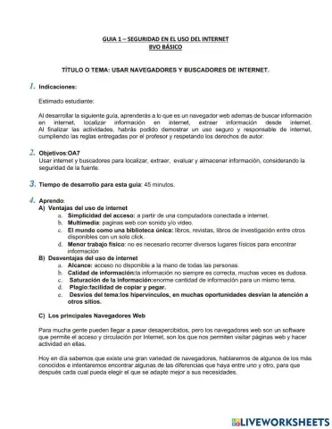 Navegadores y Buscadores