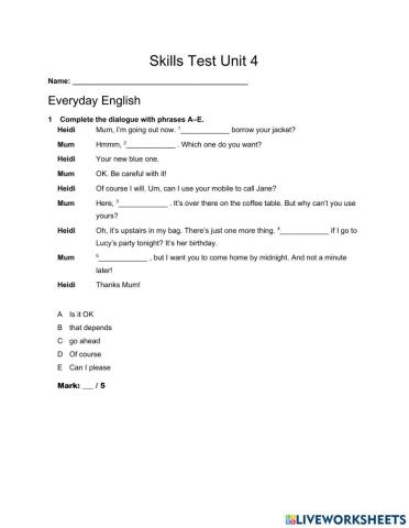 Houses, household chores