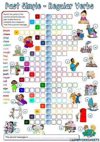 Past Simple- Regular verbs