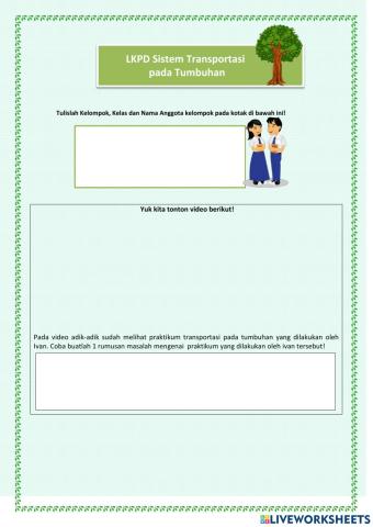 Aplikasi Tekanan Zat pada Tumbuhan