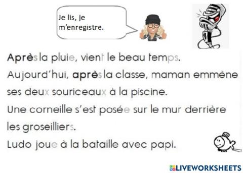 Lecture Teacher Géraldine