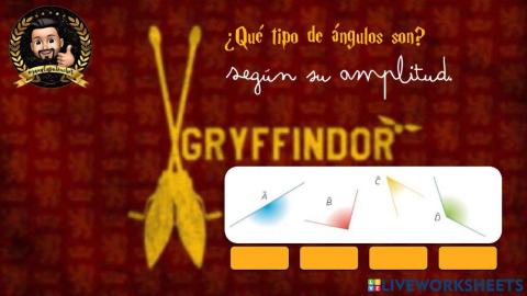 Tipos de ángulos y operaciones con ángulos