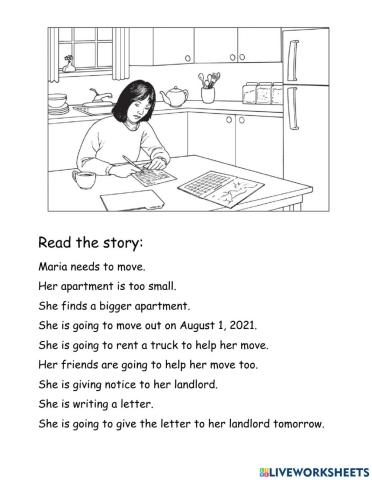 Moving Out Present and Future Tenses