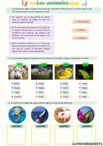 Los animales