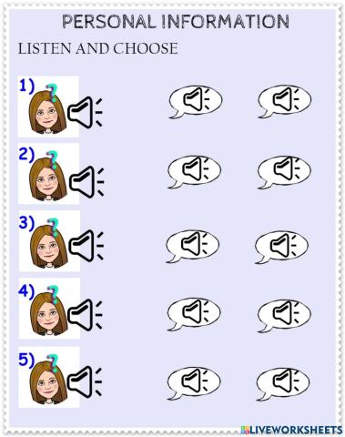 Personal Information